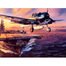 Wall Decor Carrier Fighter Plane Canvas Painting